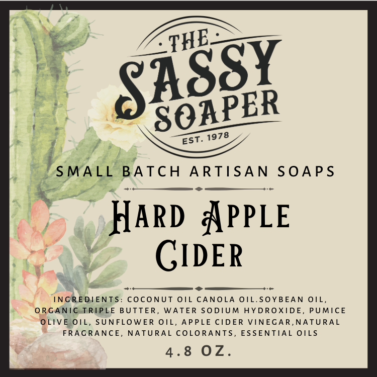 Hard Apple Cider Bar Soap
