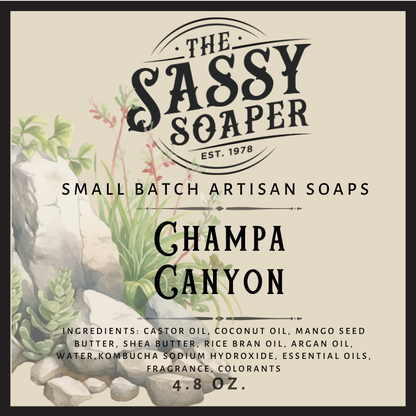 Champa Canyon Bar Soap